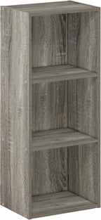 Furinno LUDER Book Shelf, 3-Cube Bookshelf, Bookcase - Image 7