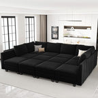 Belffin Oversized Modular Sectional Couch Sleeper Sofa by Belffin