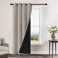 Yakamok Natural Blackout Curtains 84 Inches Long by Yakamok