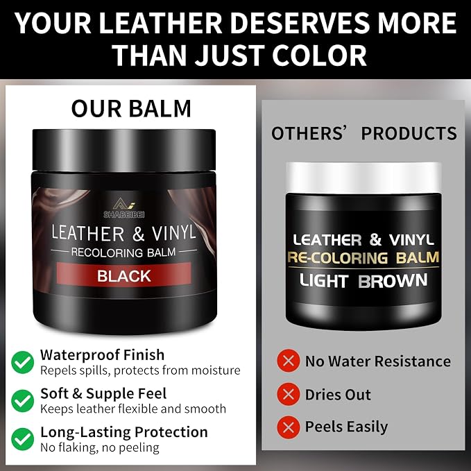 Leather Recoloring Balm and Leather Repair Kit - Image 2
