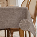 BALCONY & FALCON Rectangle Tablecloth Washable Wrinkle Resistant and Water by BALCONYFALCON