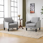 VINGLI Accent Chairs for Living Room Mid Century Modern Chair Sofa Chair - Image 8