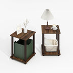 Furinno Simplistic Side Table Set of 2, End Table, Night Stand, Nightstand - Image 5