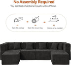 MONVANE Modular Sectional Cloud Couch - Image 8