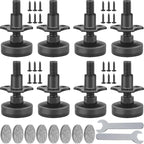Anwenk 8Pack Leveling Feet Adjustable Furniture Levelers Table Leg Levelers by Anwenk