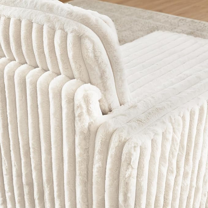 Belffin Plush Corduroy Modular Sectional Sofa Armrest Part Module - Image 5