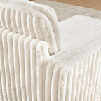 Belffin Plush Corduroy Modular Sectional Sofa Armrest Part Module - Image 5