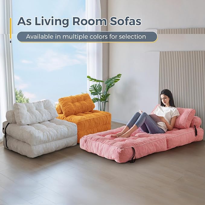 MAXYOYO Folding Sofa Bed, Convertible Sleeper Chair - Image 6
