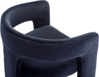 VESCASA Velvet Barrel Dining Chair - Image 6
