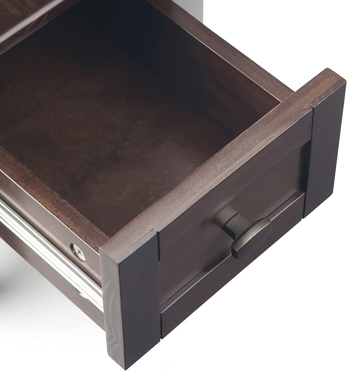 SIMPLIHOME Warm Shaker End Table - Image 8