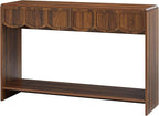 ORRD Console Table with Drawers, Mid-Century 43 Inches Narrow Entryway Tables - Image 9