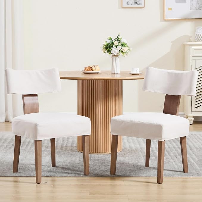 VESCASA Upholstered Dining Chairs Set of 2 by VESCASA