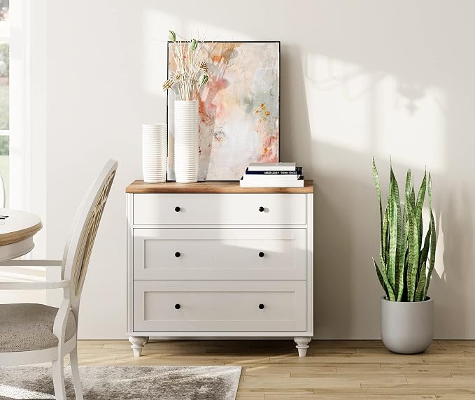 WAMPAT Farmhouse Nightstand - Image 7