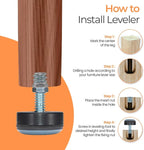 ​1/4-20 Leveling Feet - Image 5