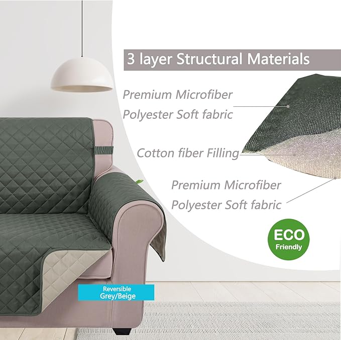 U-NICE HOME Loveseat Sofa Cover - Image 4
