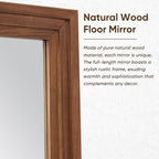 Full Length Mirror, Oversized Stand Up Mirrors Large Wall Mirrors, Wall Mounted - Image 4