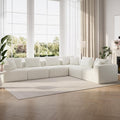 Novilla 141" Modular Sectional Sofa, Modern Cloud Sectional Couch by Novilla