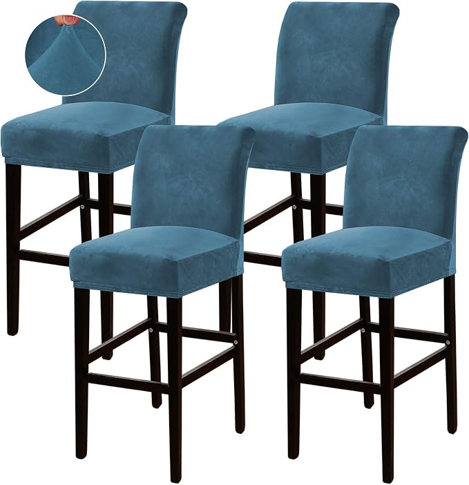 Turquoize Bar Stool Covers 4 Pack Bar Stool Covers by Turquoize