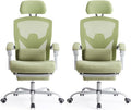 Sweetcrispy Office Computer Desk Chair Set of 2, Ergonomic High-Back Mesh by Sweetcrispy