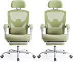 Sweetcrispy Office Computer Desk Chair Set of 2, Ergonomic High-Back Mesh by Sweetcrispy