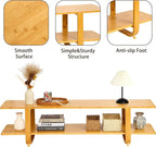 Bamboo TV Stand for TVs up to 65", Accent Entertainment Center - Image 6