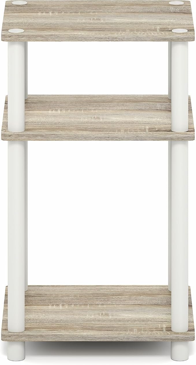Furinno Turn-N-Tube Side Table, 3-Tier End Table - Image 8