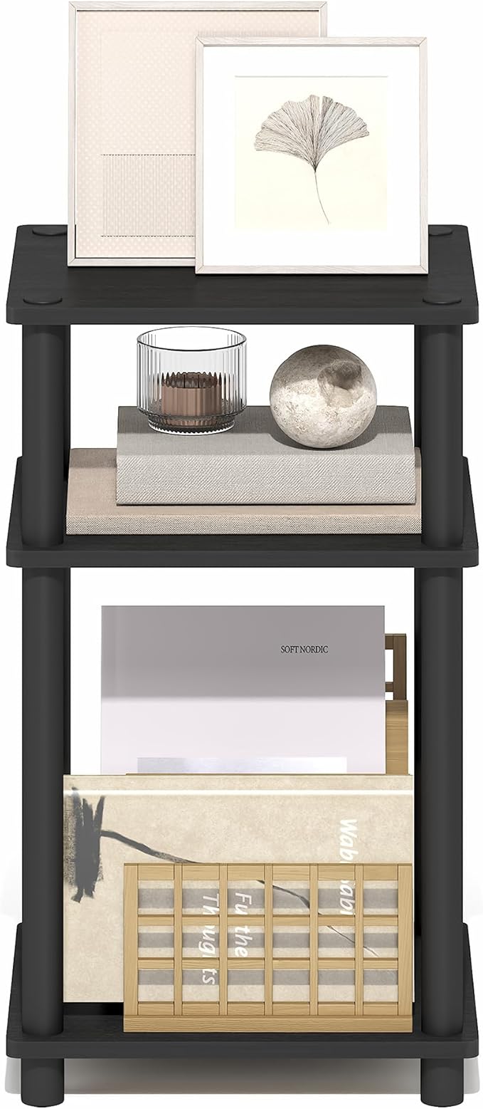 Furinno Turn-N-Tube Side Table, 3-Tier End Table - Image 6