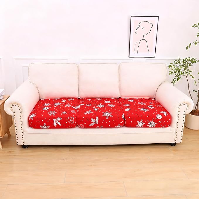 Printed Couch Cushion Covers, Sofa Covers Washable - Image 6