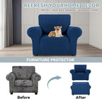 LURKA Stretch Chair Sofa Slipcovers 1 Piece Couch Covers - Image 3