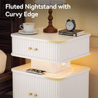 Night Stand, LED Nightstand, Modern Nightstand - Image 9