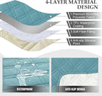 Genina Waterproof Recliner Chair Covers, Recliner Cover - Image 7