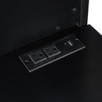 Modern Gaming Loft Bed with Built-in Desk, LED Lighting & Charging Hub –Twin - Image 8