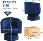 Swivel Accent Barrel Chair - Image 2