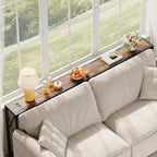 Gewudraw 70 in Skinny Sofa Table Behind Couch, Console Table - Image 4