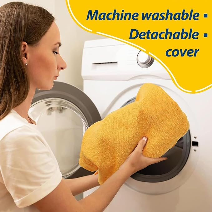 AAAAAcessories D-Shaped Chair Cushions, Machine-Washable Cover - Image 4