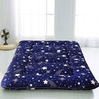 MAXYOYO Navy Starry Sky Japanese Futon Mattress, Tatami Mat Portable Camping - Image 8