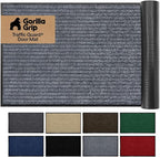 GORILLA GRIP Waterproof Traffic Guard Door Mat, Indoor Outdoor Durable Entryway by Unknown