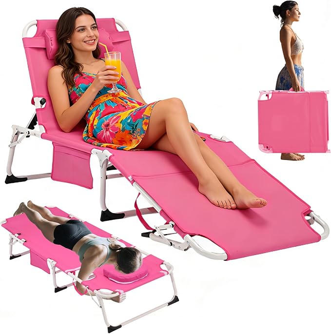 3-in-1 Heavy Duty Tanning Chair by Majnesvon