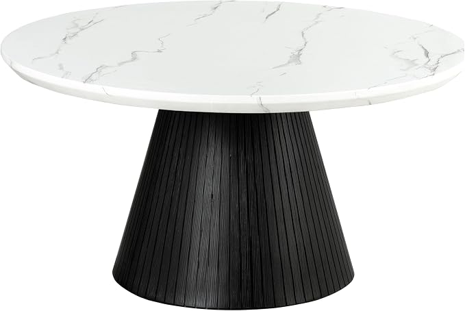 Furniture of America Coraly Modern 36-inch Round Coffee Table - Image 5