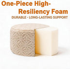 Plush Multi-Functional Ottoman Pouf – Ergonomic Ottoman Foot Rest - Image 6
