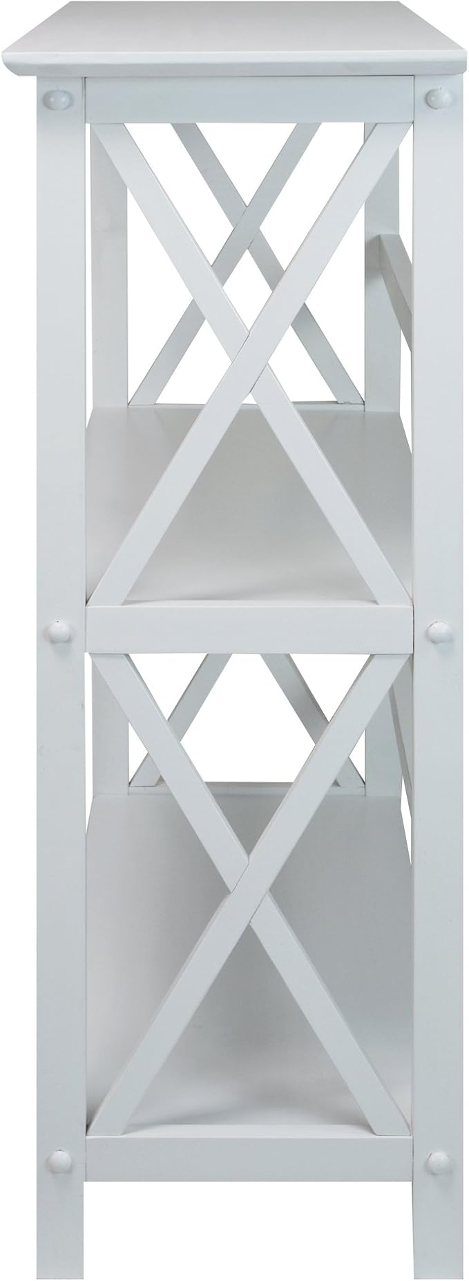 Casual Home Montego 3-Shelf Bookcase - Image 7