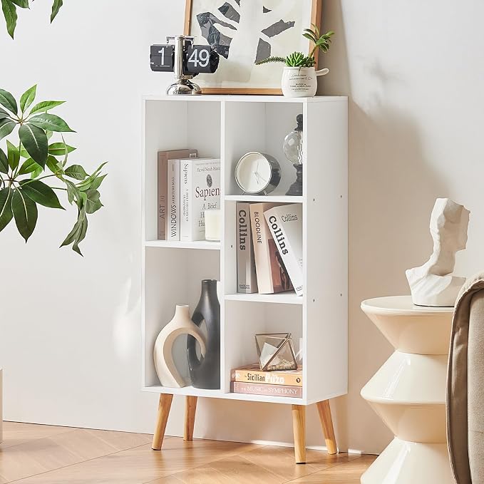 LEYAOYAO 5 Cube Bookshelf 3-Tier Bookcase by LEYAOYAO-Findtheshiningpointofyourideallife%EF%BC%81