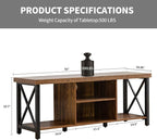 GAZHOME TV Stand for TV up to 55 Inches, TV Cabinet - Image 3