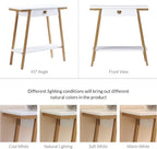 Leick Home 214346 Empiria Wood Console Table - Image 9