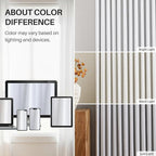 Pinch Pleated Linen White Blackout Curtains 84 Inches Long - Image 8