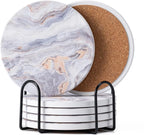 Hoewina 6Pcs Drink Coasters by Hoewina