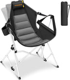 VIVOHOME Hammock Camping Chair, Portable Outdoor Swinging Rocking Chairs by VIVOHOME