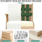 Home Accent Chair Mid Century Modern Accent Chair - Image 4