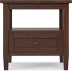 SIMPLIHOME Warm Shaker End Table - Image 7