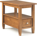SIMPLIHOME Warm Shaker Solid Wood Transitional-Style 48-inch Wide Coffee Table - Image 5